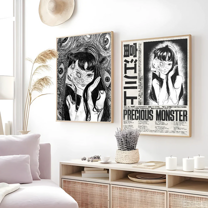 Retro Cool Girl Poster for Home Decor - Posters