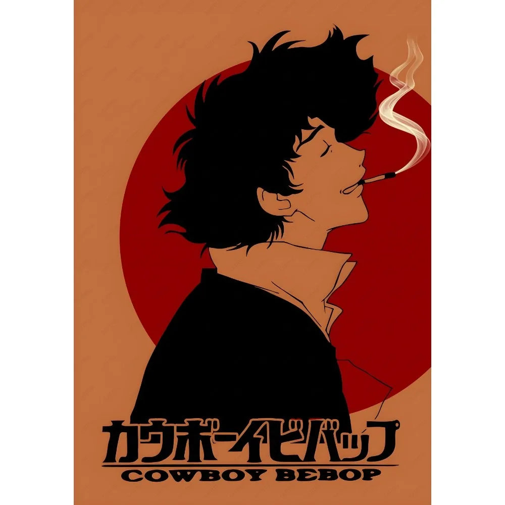 Retro Cowboy Bebop Anime Poster for Home Decor - z1 / 15X20cmNoframe - Posters