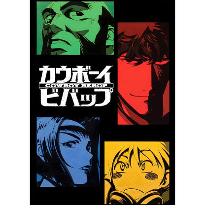 Retro Cowboy Bebop Anime Poster for Home Decor - z4 / 15X20cmNoframe - Posters