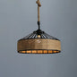 Retro Industrial Metal Pendant Hanging Light with Flared Cage Design - Ideal for Restaurants