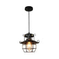 Retro Industrial Style Metal Pendant Light for Restaurants - 1-Light Lantern Ceiling Pendant