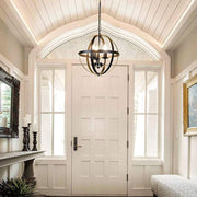 Iron Industrial Chandelier