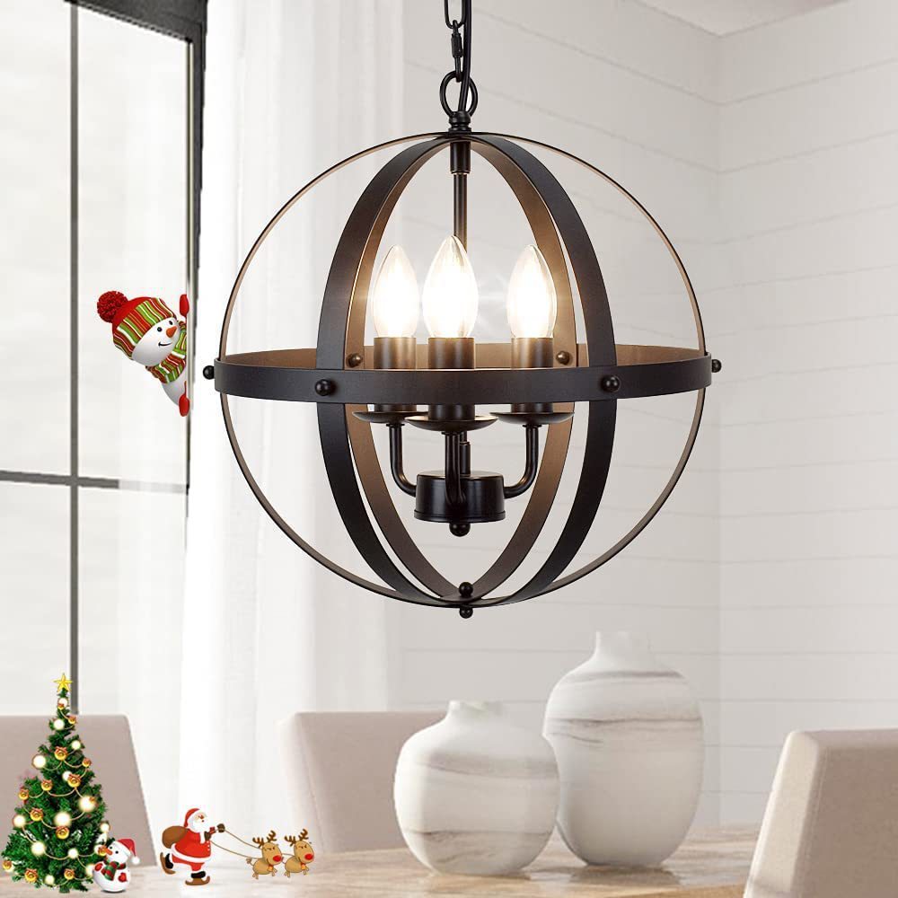 Iron Industrial Chandelier
