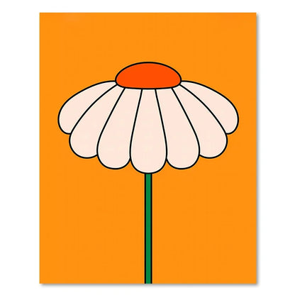 Retro Stripes Art Prints for Living Room - Posters