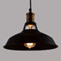 Retro Style Iron Pendant Ceiling Light - 1 Head Suspension Lighting for Bars