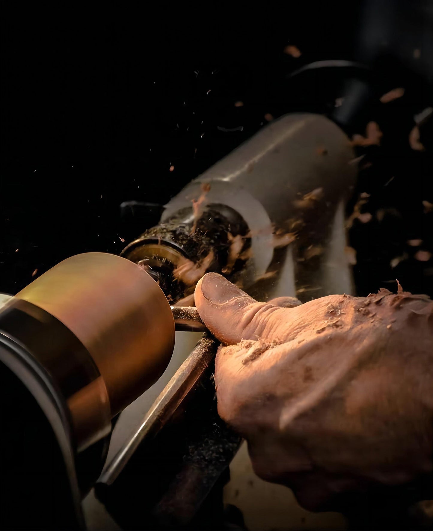 Retro-Style Walnut Acrylic Ceiling Light