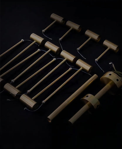 Retro-Style Walnut Acrylic Ceiling Light