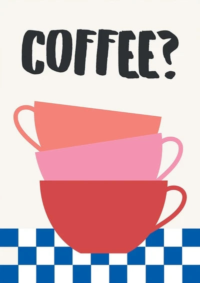 Retro Vintage Espresso Wall Art Canvas Print - 4 / 40x60cm No Frame - Posters