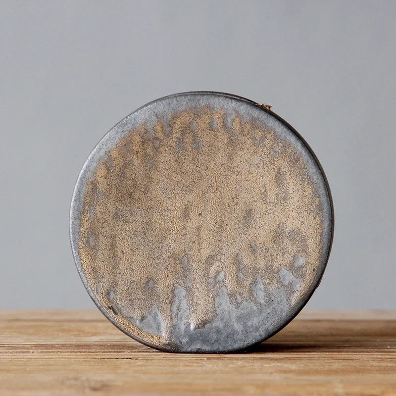 Retro Zen Flower Pottery Vase Ornaments - B - Vase