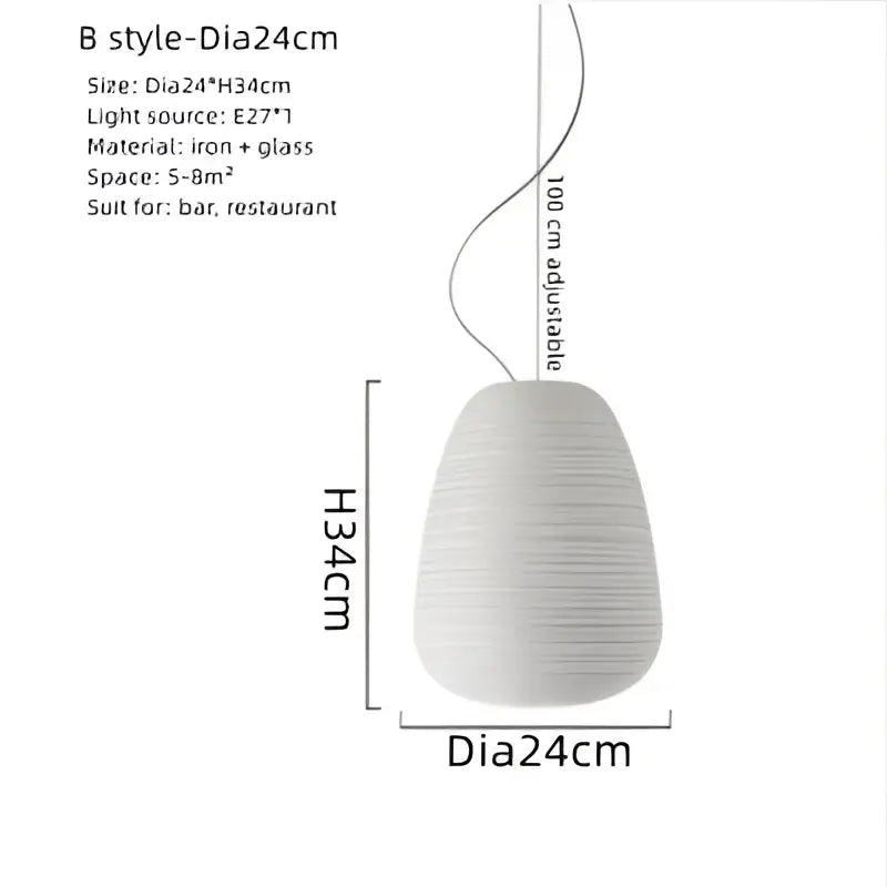 White textured glass cocoon pendant light with iron frame for kitchen decorbites glass cocoon hanging lamp