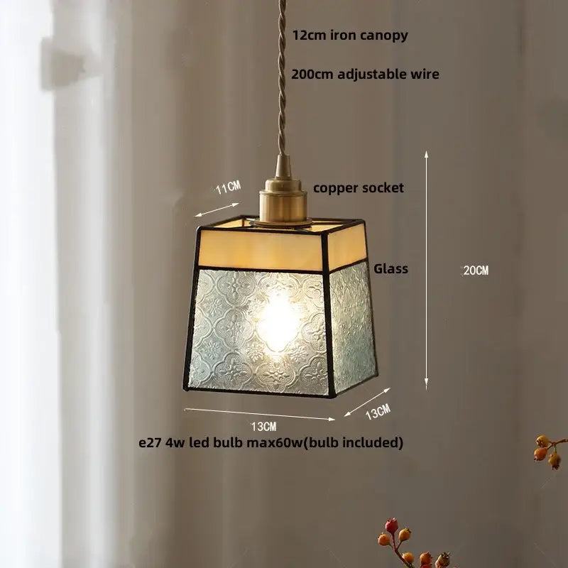Ribbed teal blue glass led pendant light with embossed patterns and black metal frame for dining room decorbites blue glass
