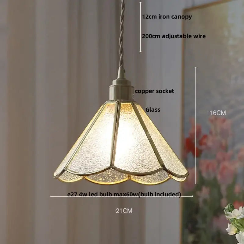 Ribbed teal blue glass led pendant light with warm textured glass copper socket and iron canopy for dining room decorbites blue glass