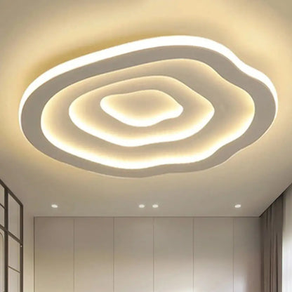 DecorBites™ DecorBites™ Ripple Acrylic LED Ceiling Lamp - Simple & Stylish Flushmount (16"/19.5"/23.5" Wide) in Warm/White Light