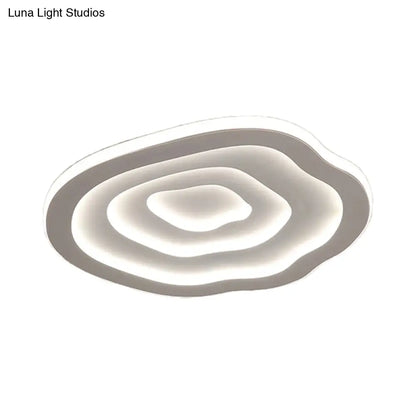 DecorBites™ DecorBites™ Ripple Acrylic LED Ceiling Lamp - Simple & Stylish Flushmount (16"/19.5"/23.5" Wide) in Warm/White Light