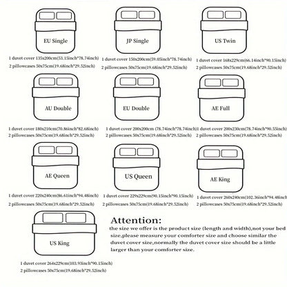 Rose Embroidered Duvet Set - Princess Style