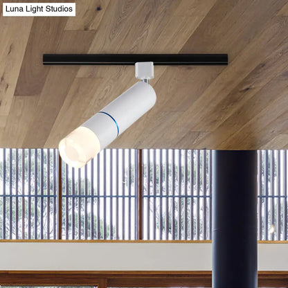 DecorBites™ DecorBites™ Rotatable LED Semi Flush Mount Lighting in White/Pink/Blue - Modern Aluminum Design