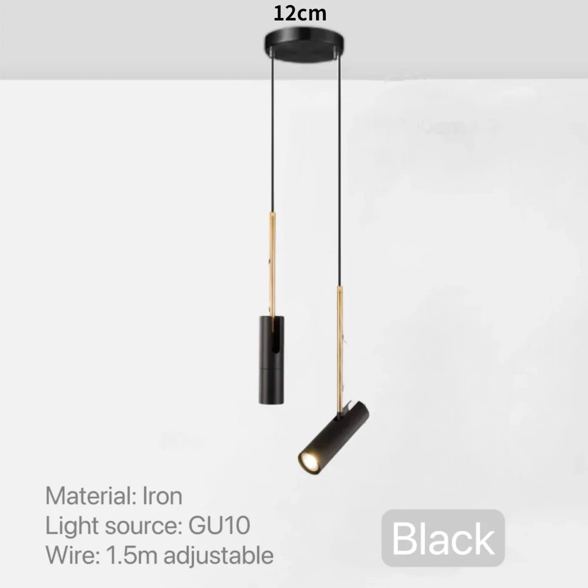 Rotatable Metal Spotlight Pendant Light - Decorbites