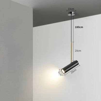 Rotatable Metal Spotlight Pendant Light - Decorbites