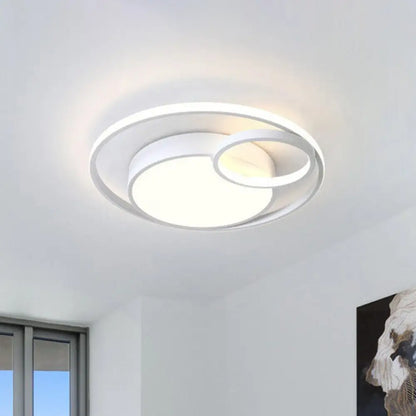 DecorBites™ DecorBites™ Round Bedroom LED Ceiling Light - Acrylic Simplicity Flush Mount