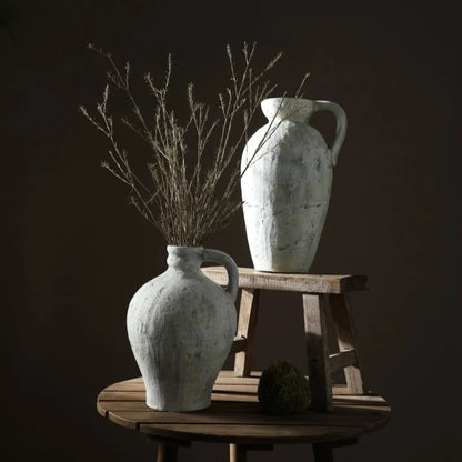 Rustic Handmade Ceramic Vase for Home Decor - Vase