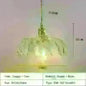 Scalloped Glass Pendant Ceiling Light for Restaurants - Industrial Style