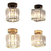 Set of 4 black and gold metal fixtures crystal mini ceiling lights for living room decorbites crystal mini ceiling lights