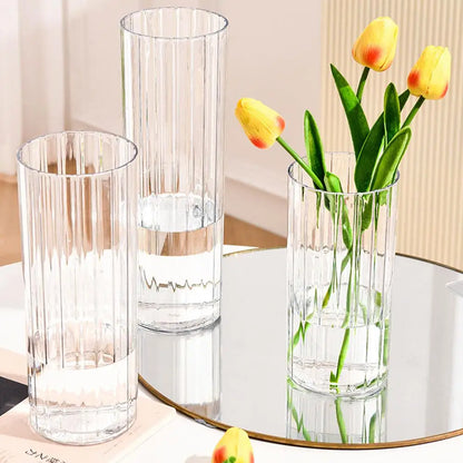 Shatterproof Clear Acrylic Flower Vase - Vase