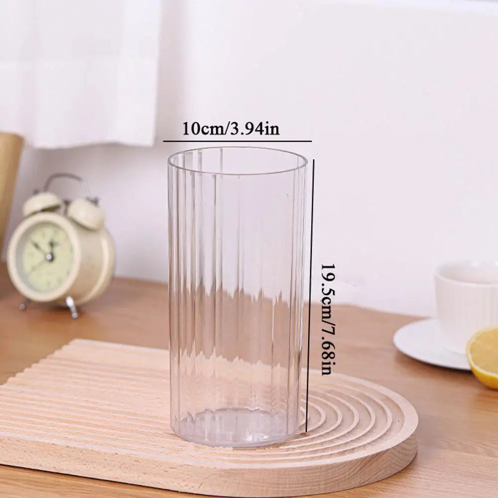 Shatterproof Clear Acrylic Flower Vase - A- 10x19.5 - Vase