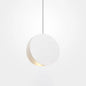 Shell-Inspired Round Pendant Lamp - Macaron Style - Metal - 1-Light Ceiling Light