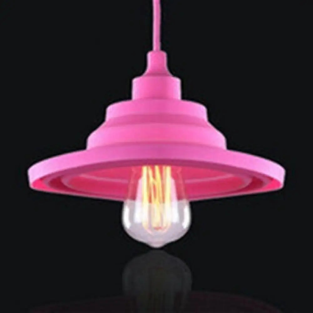 Silica Gel Babel Pendant Light – Modern & Foldable Hanging Lamp in Multi Colors