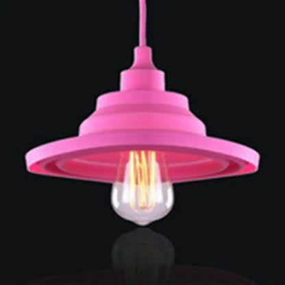 Silica Gel Babel Pendant Light – Modern & Foldable Hanging Lamp in Multi Colors