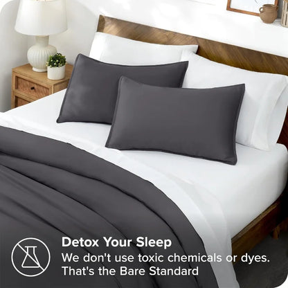 Silky Cooling Duvet Cover Set 3pcs Full/Queen/King