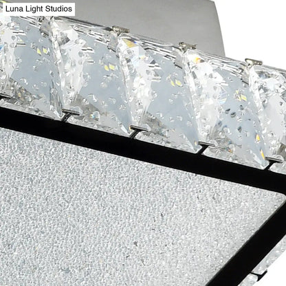 DecorBites™ DecorBites™ Simple Crystal LED Flush Ceiling Light for Bedroom
