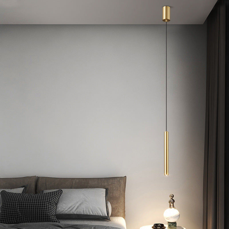 Copper Bedside Pendant Lamp