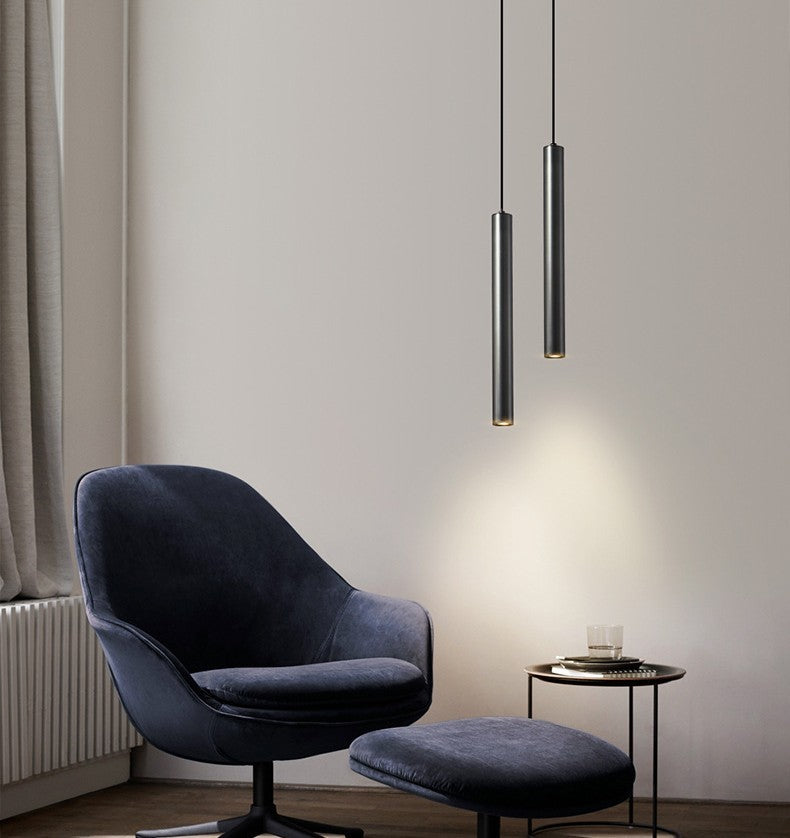 Copper Bedside Pendant Lamp