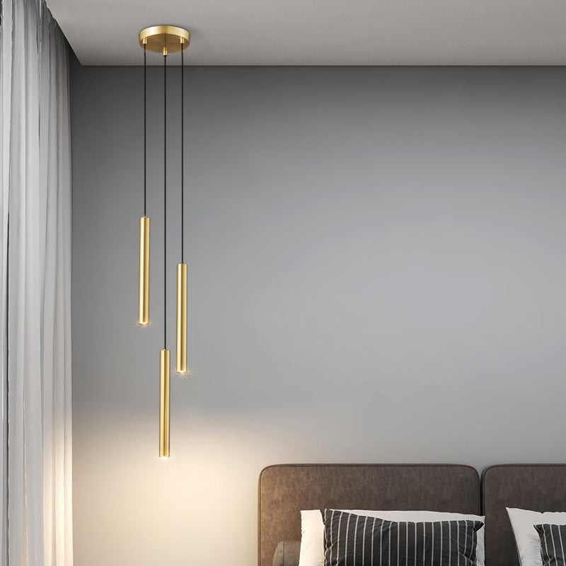 Copper Bedside Pendant Lamp