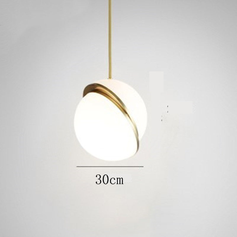 Lámpara de Araña Simple de Cabezal Único Luz Nueva para Sala de Estar Dormitorio Comedor