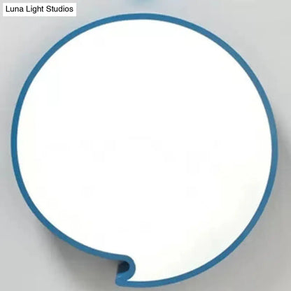 DecorBites™ DecorBites™ Simple Style Round Flush Mount Ceiling Light for Living Room - Acrylic and Metal Construction