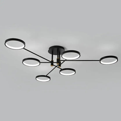 DecorBites™ DecorBites™ Simplicity LED Ceiling Lamp – Modern Living Room Light Fixture