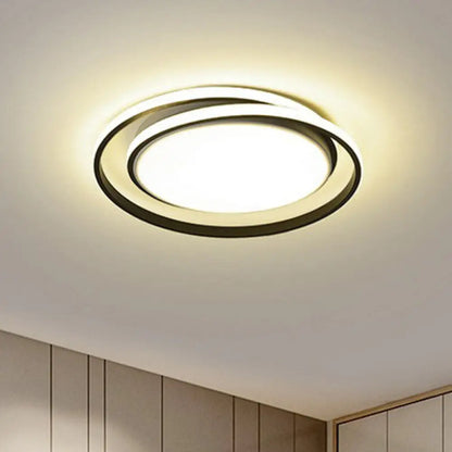 DecorBites™ DecorBites™ Simplicity LED Flush Mount Ceiling Light for Bedroom - Acrylic Round Design