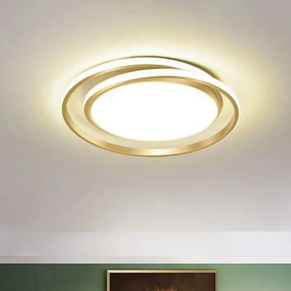 DecorBites™ DecorBites™ Simplicity LED Flush Mount Ceiling Light for Bedroom - Acrylic Round Design