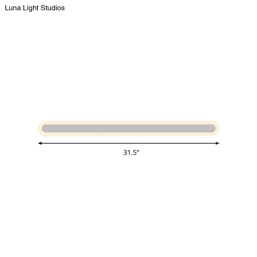 DecorBites™ DecorBites™ Simplicity LED White/Warm Wall Sconce Lamp - 3 Sizes Available