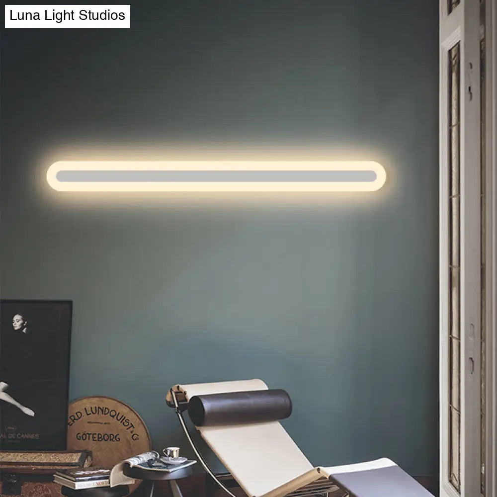 DecorBites™ DecorBites™ Simplicity LED White/Warm Wall Sconce Lamp - 3 Sizes Available