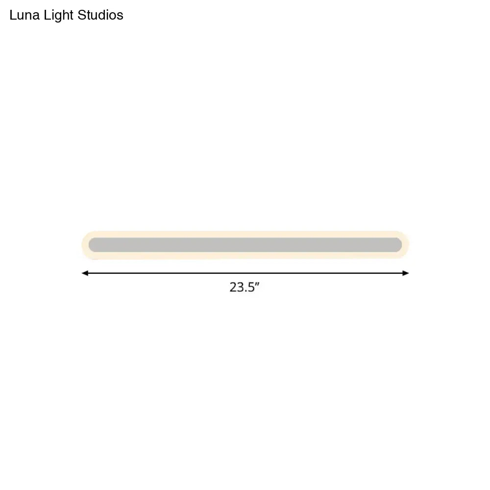 DecorBites™ DecorBites™ Simplicity LED White/Warm Wall Sconce Lamp - 3 Sizes Available