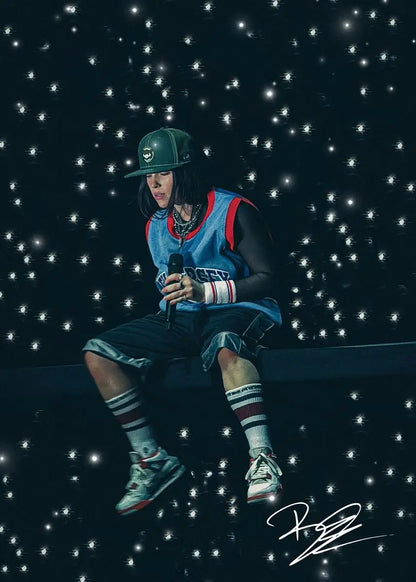 ’Singer B-Billies Canvas Art Print for Home Decor’ - 20X30cm Unframed / 12 - Posters