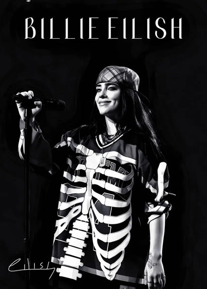 ’Singer B-Billies Canvas Art Print for Home Decor’ - 20X30cm Unframed / 6 - Posters