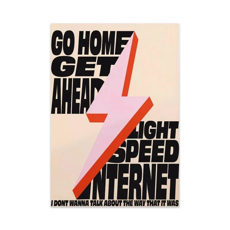 Singer Harris Styles Lyrics Art Poster - 10 / 30x45cm No Frame - Posters