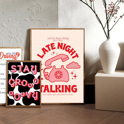 Singer Harris Styles Lyrics Art Poster - Posters