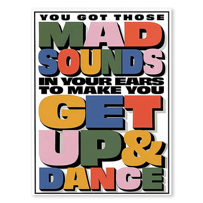 Singer Harris Styles Lyrics Art Poster - 4 / 30x45cm No Frame - Posters