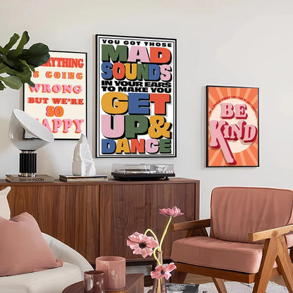 Singer Harris Styles Lyrics Art Poster - Posters